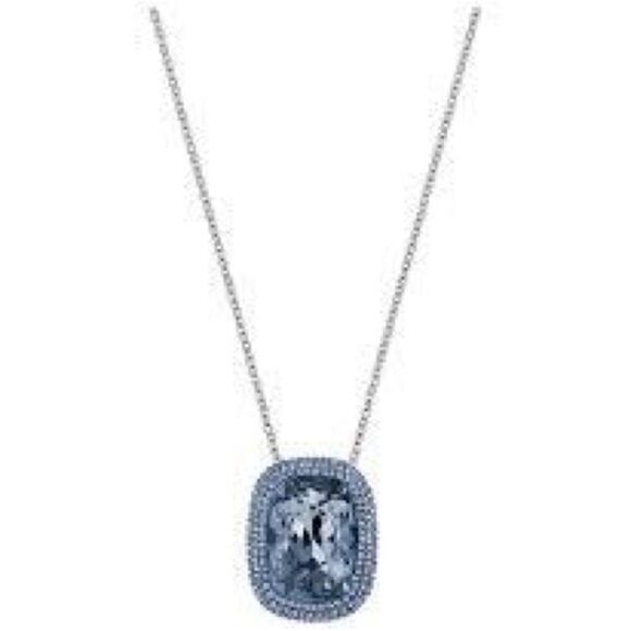 Swarovski Blue Crystal Necklace - Picture 1 of 5